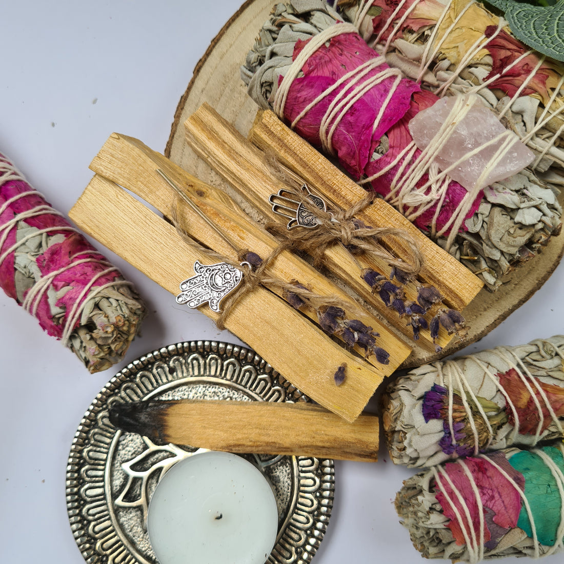 Benefits of Smudging with Sage and Palo Santo