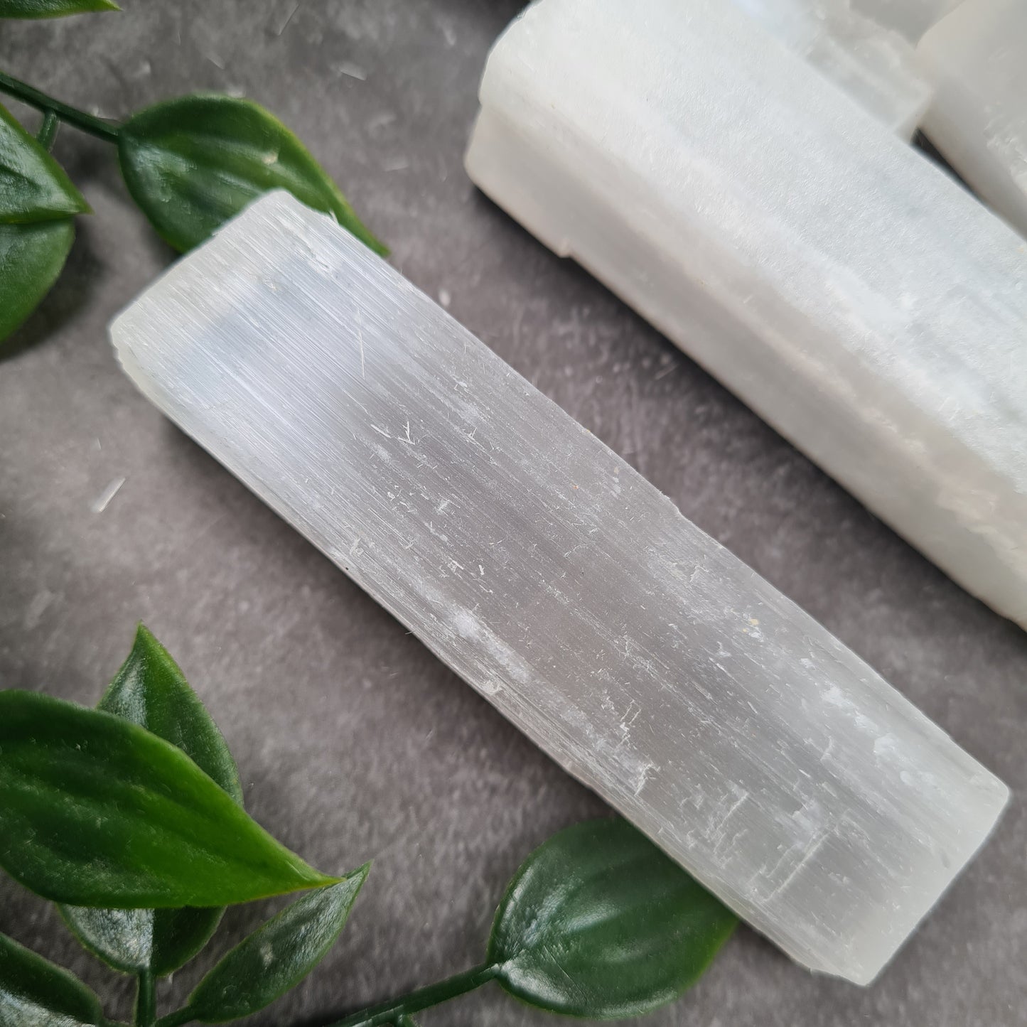 Selenite Rough Crystal Mini Bars