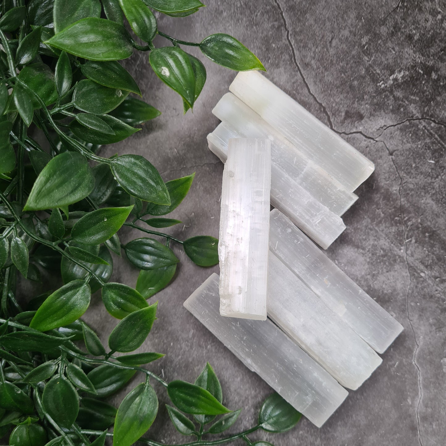 Selenite Rough Crystal Mini Bars