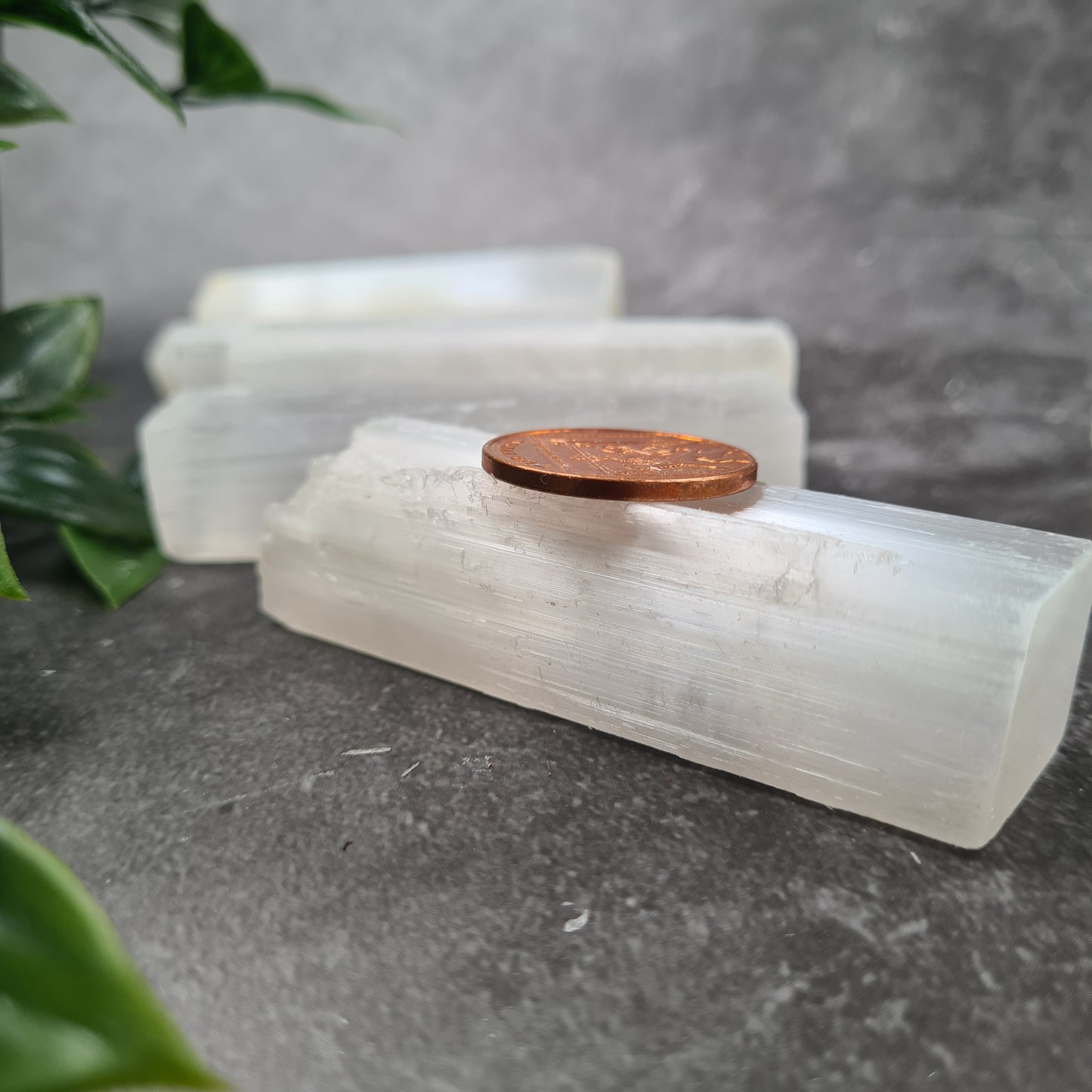 Selenite Rough Crystal Mini Bars