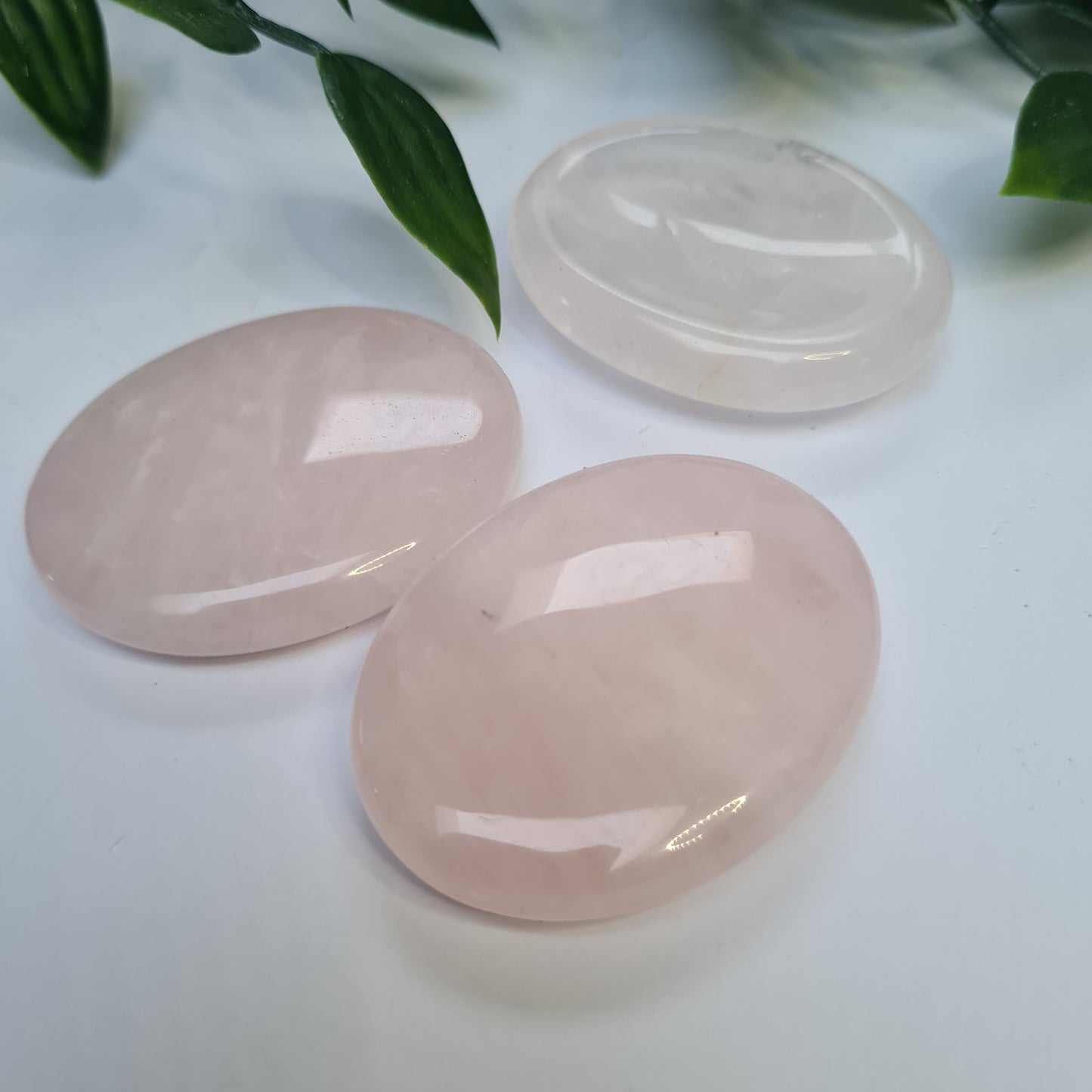 Rose Quartz Worry Stone