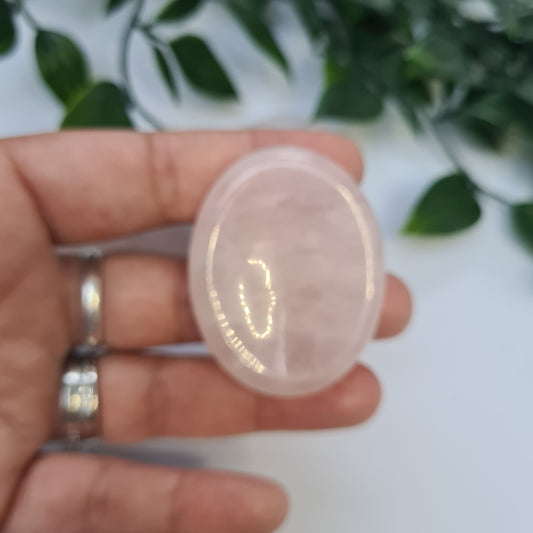 Rose Quartz Worry Stone