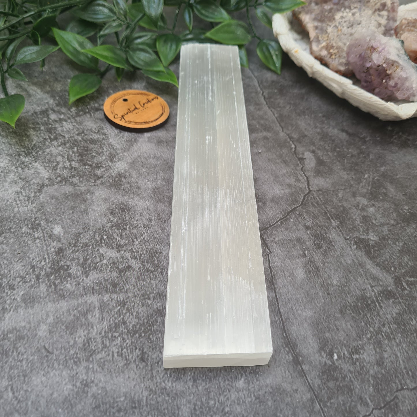 Selenite 20cm Charging Bar with Reiki