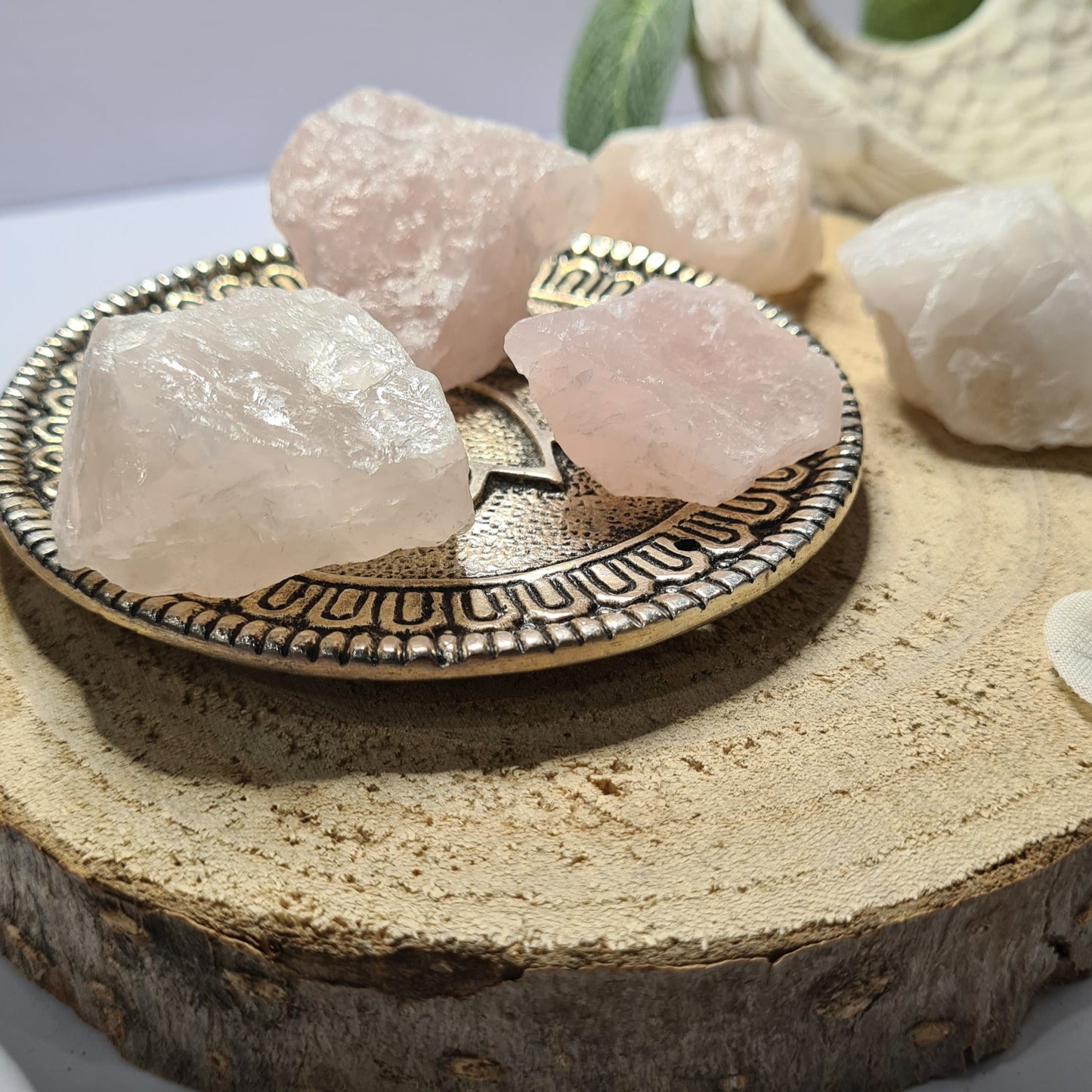 Rose Quartz Rough Chunks - Attract Love