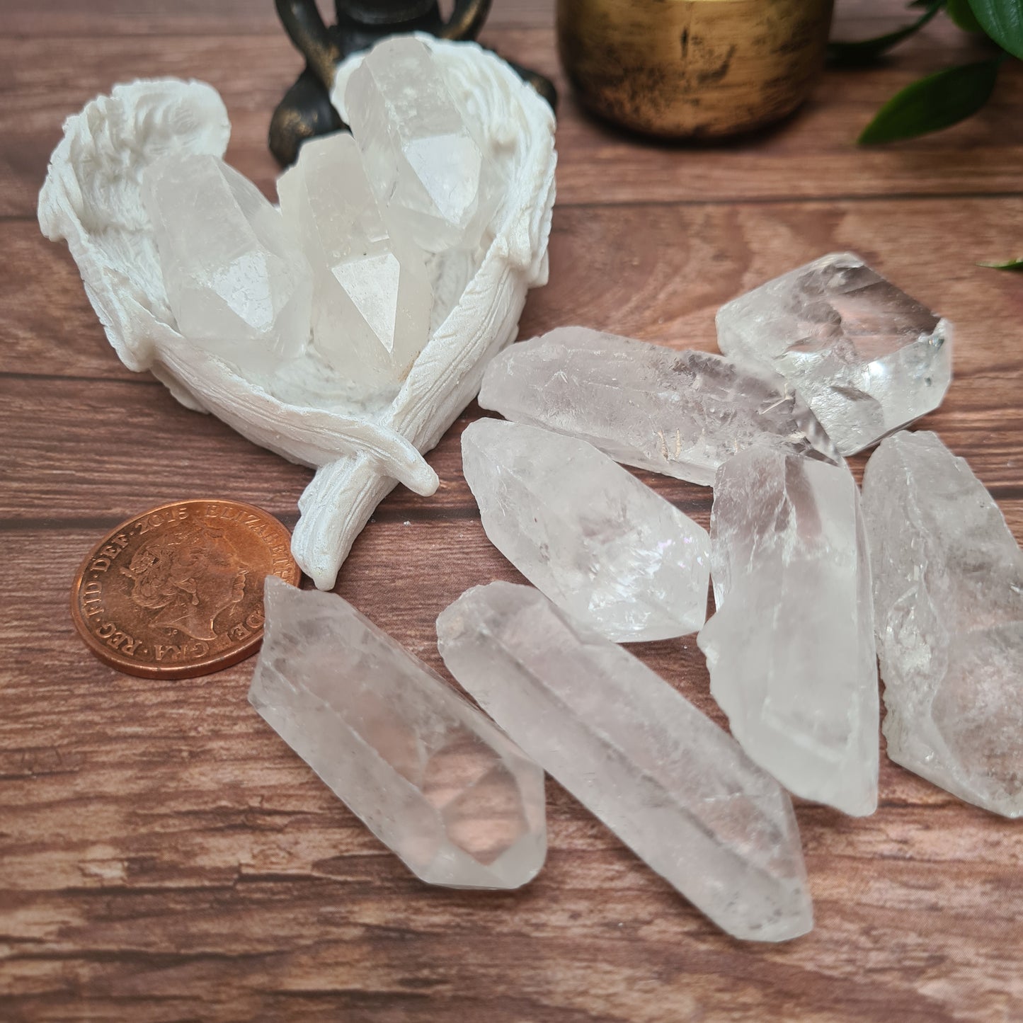 Clear Quartz Rough Points - Manifest - Clarity - Healing