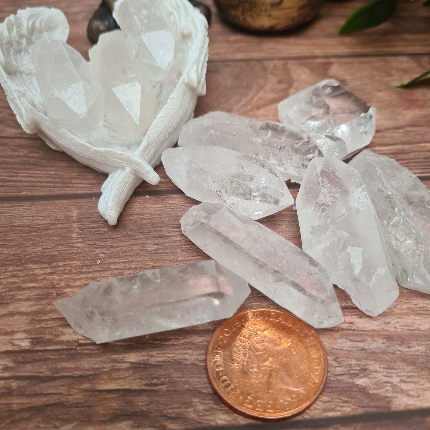 Clear Quartz Rough Points - Manifest - Clarity - Healing