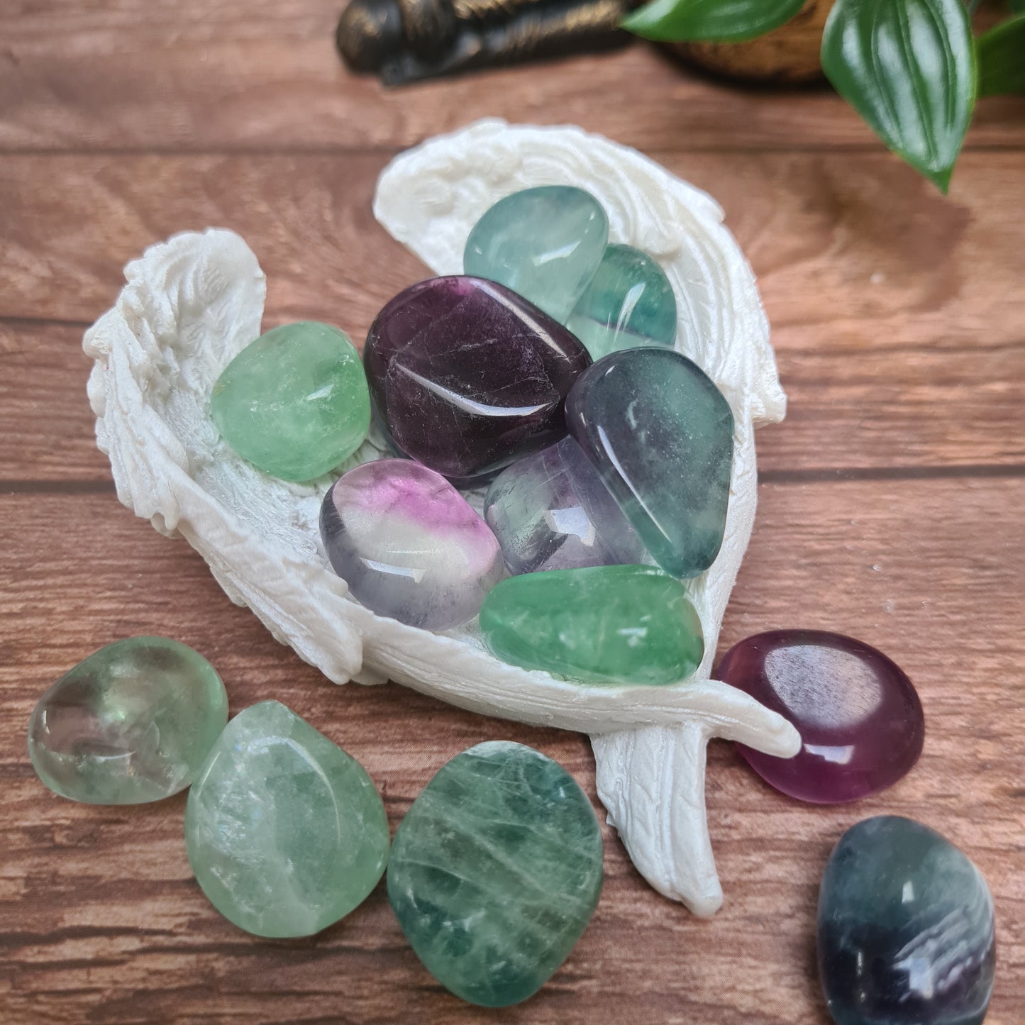 Fluorite Tumble Stone