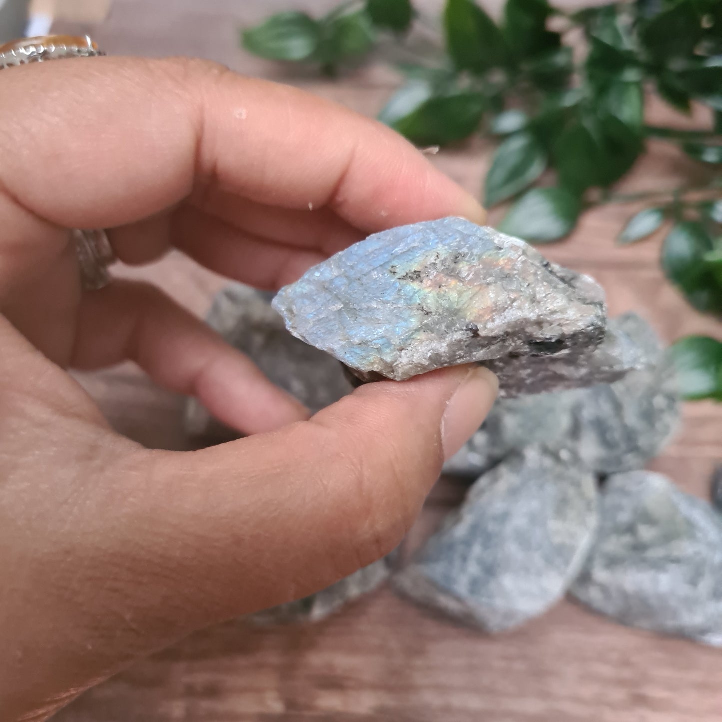 Labradorite Rough Chunks - Protection - awareness - intuition