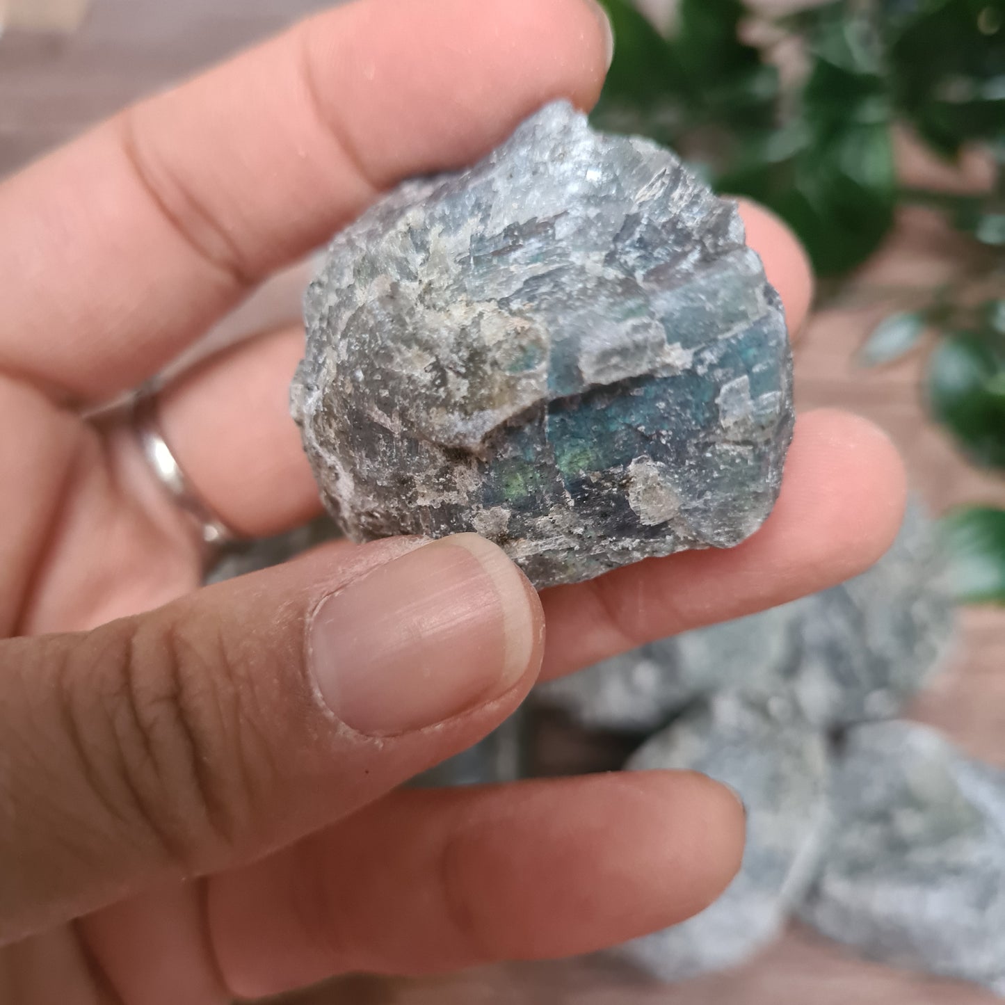 Labradorite Rough Chunks - Protection - awareness - intuition